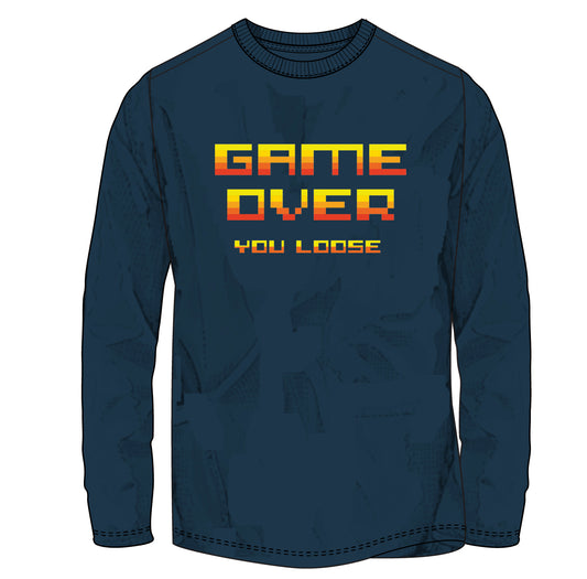 Game Over, You Loose - Long Sleeved Tee