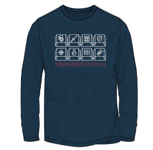 Keyboard Warrior - Long Sleeved Tee