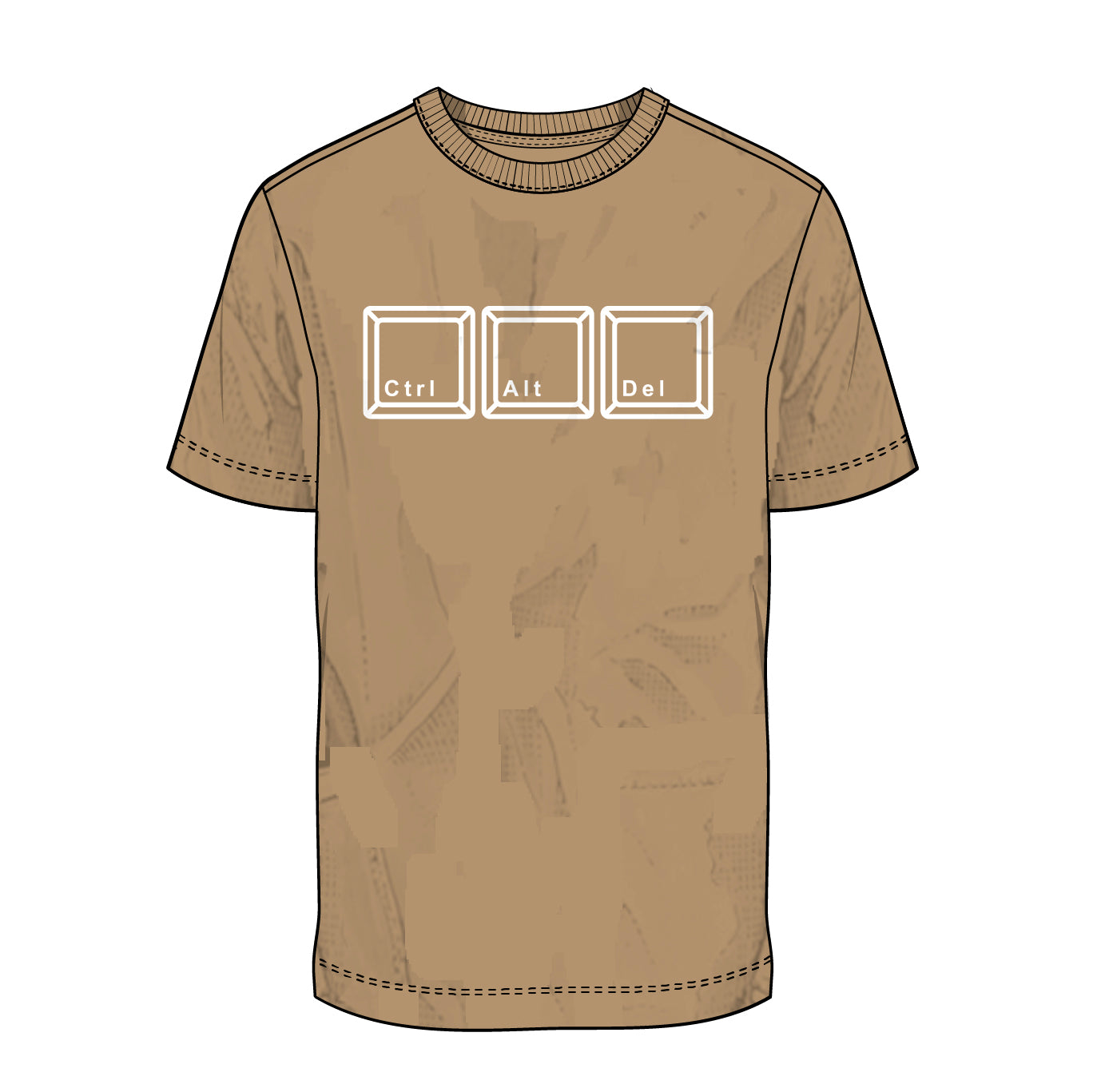 Ctrl+Alt+Del Short Sleeve Tee