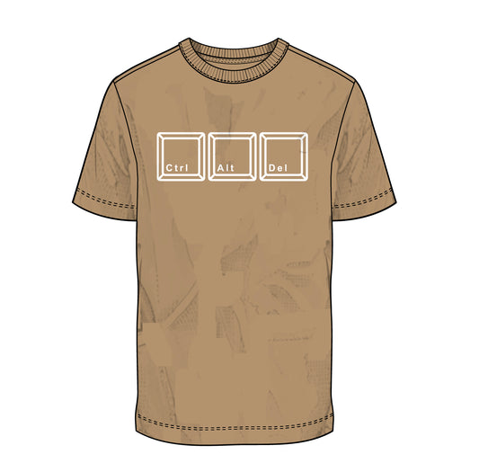 Ctrl+Alt+Del Short Sleeve Tee